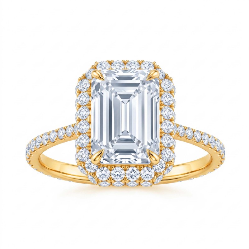  diamond Ring 14k Gold Yellow