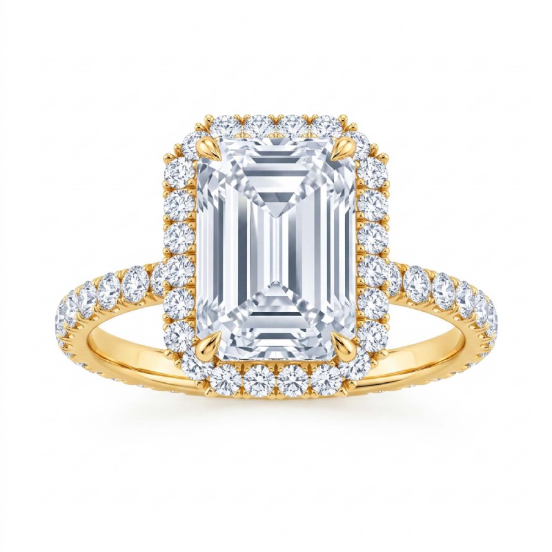  diamond Ring 14k Gold Yellow