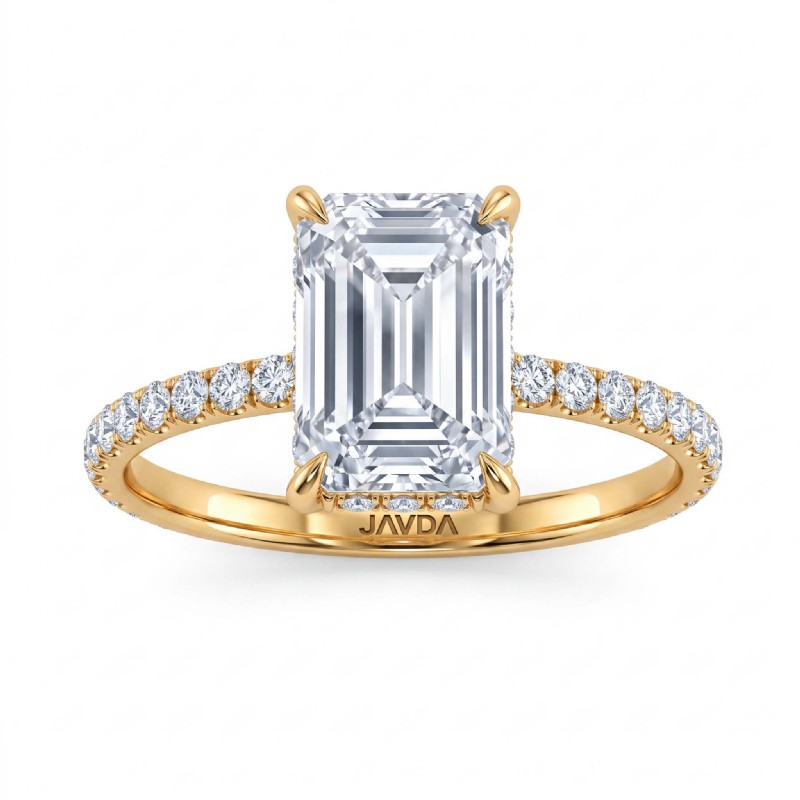  diamond Ring 14k Gold Yellow