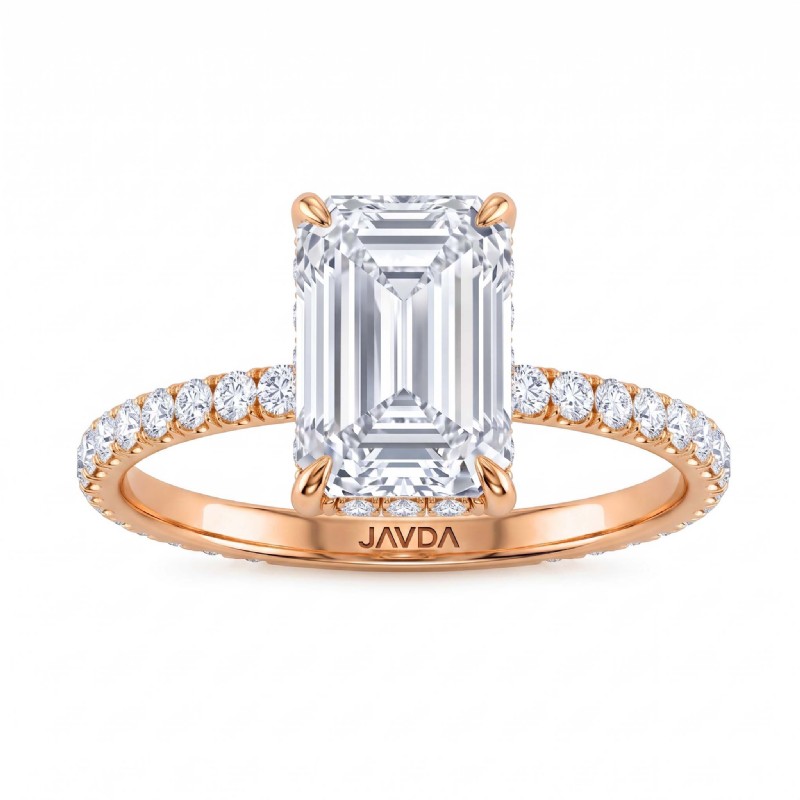  diamond Ring 14k Rose Gold