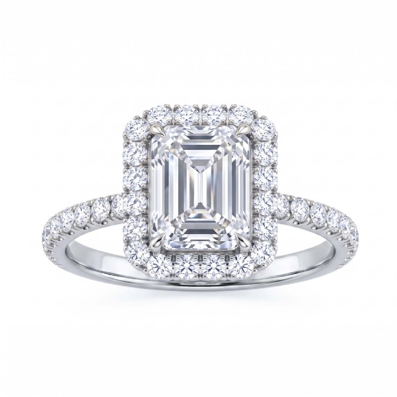  diamond Ring 14k Gold White