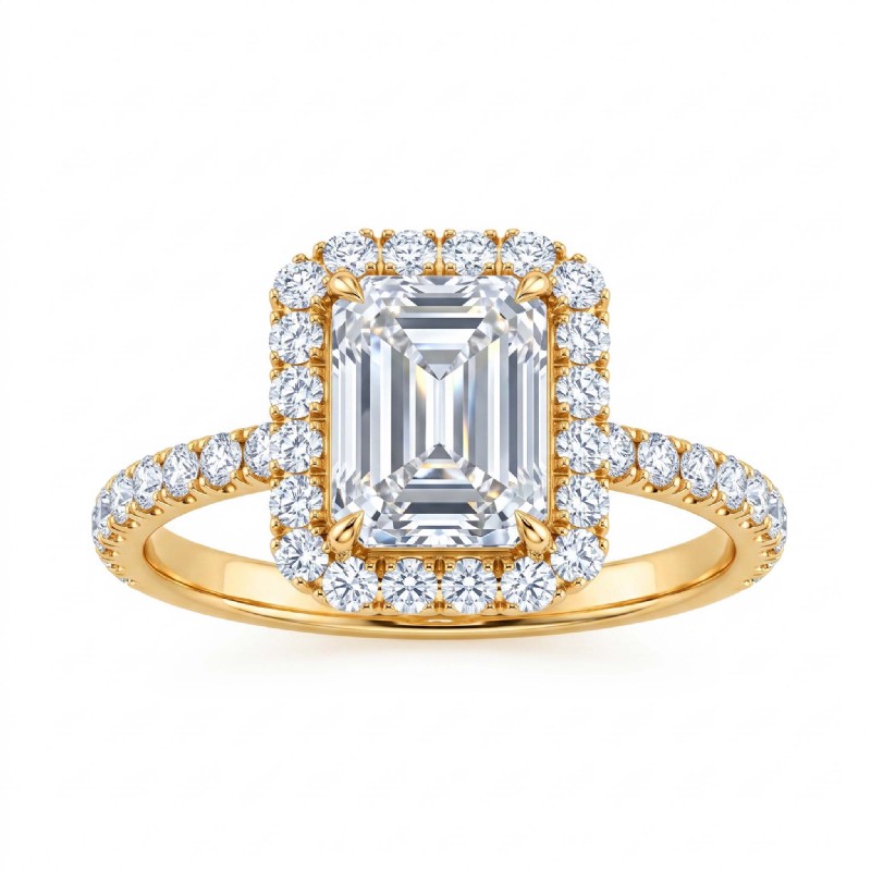  diamond Ring 14k Gold Yellow