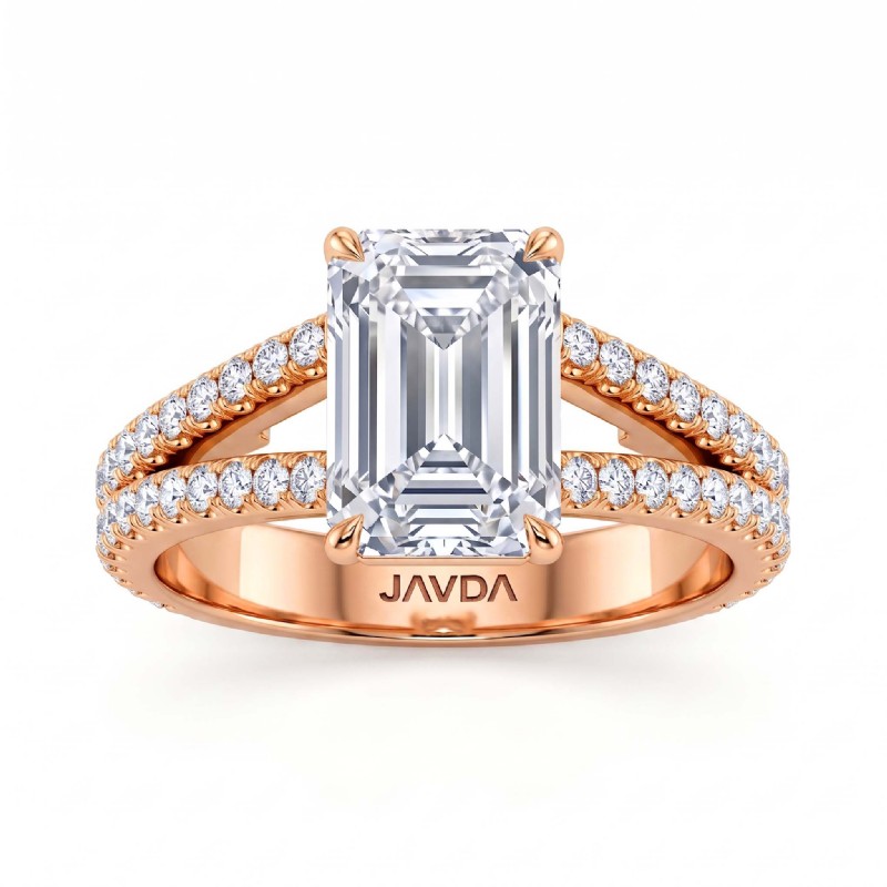  diamond Ring 14k Rose Gold