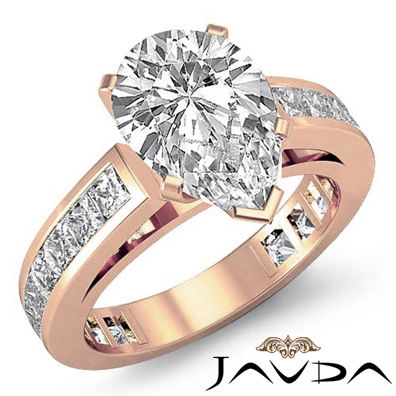  diamond Ring 14k Rose Gold