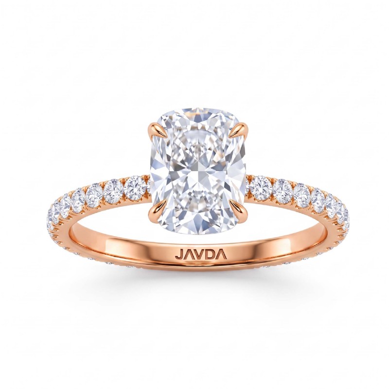  diamond Ring 14k Rose Gold
