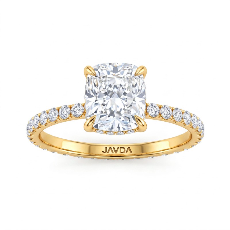  diamond Ring 14k Gold Yellow
