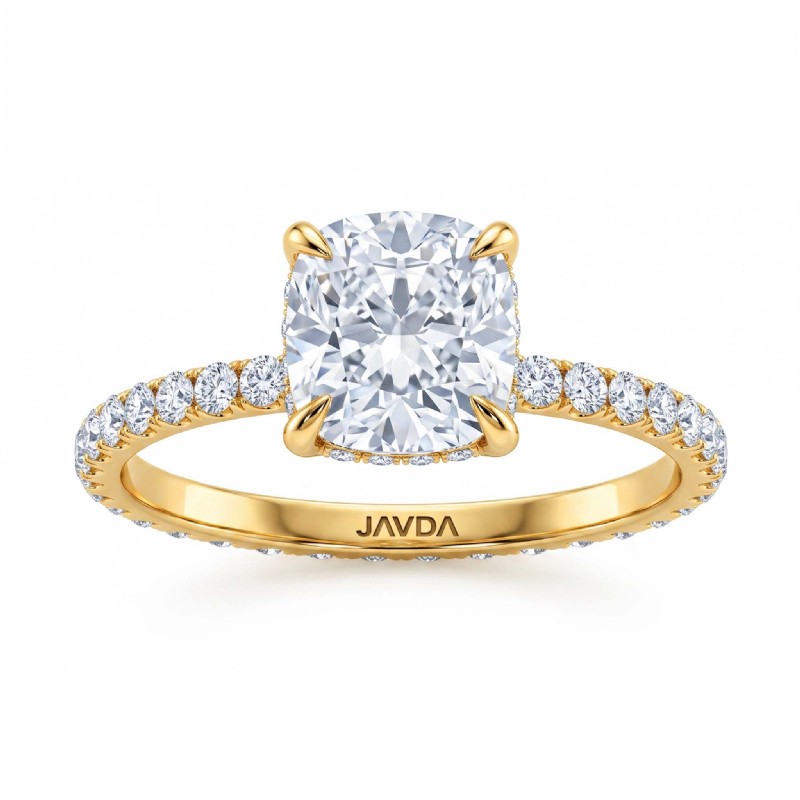  diamond Ring 14k Gold Yellow