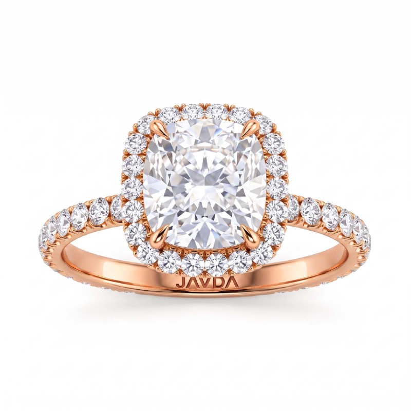  diamond Ring 14k Rose Gold