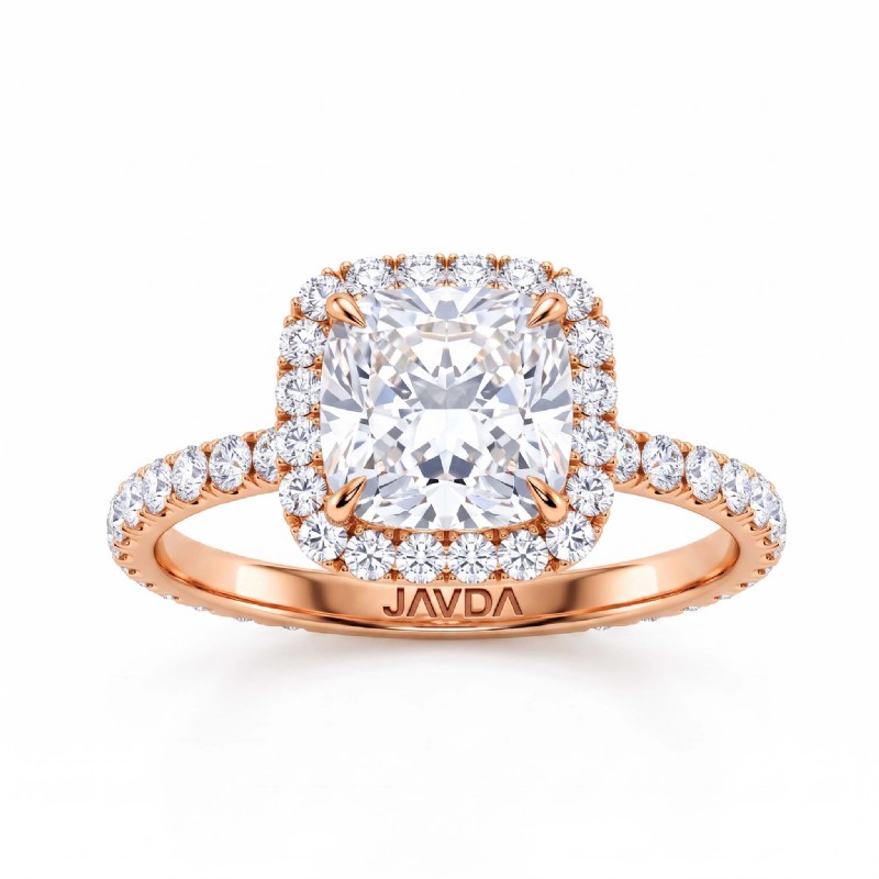  diamond Ring 14k Rose Gold