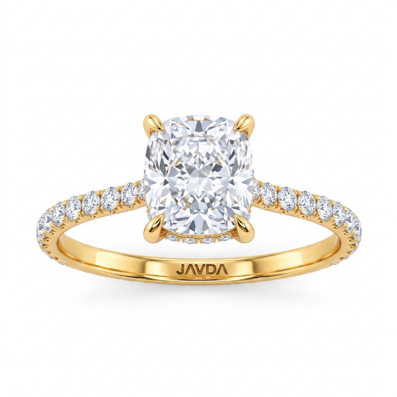  diamond Ring 14k Gold Yellow