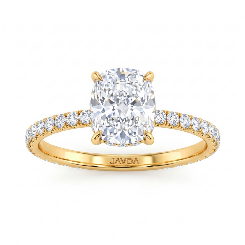  diamond Ring 14k Gold Yellow