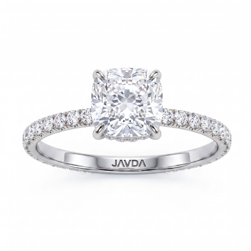  diamond Ring 14k Gold White