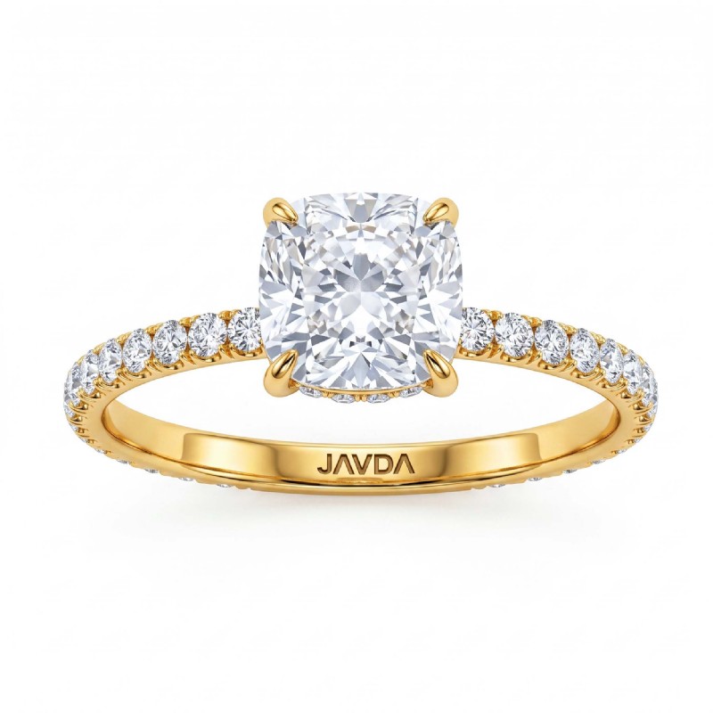 diamond Ring 14k Gold Yellow