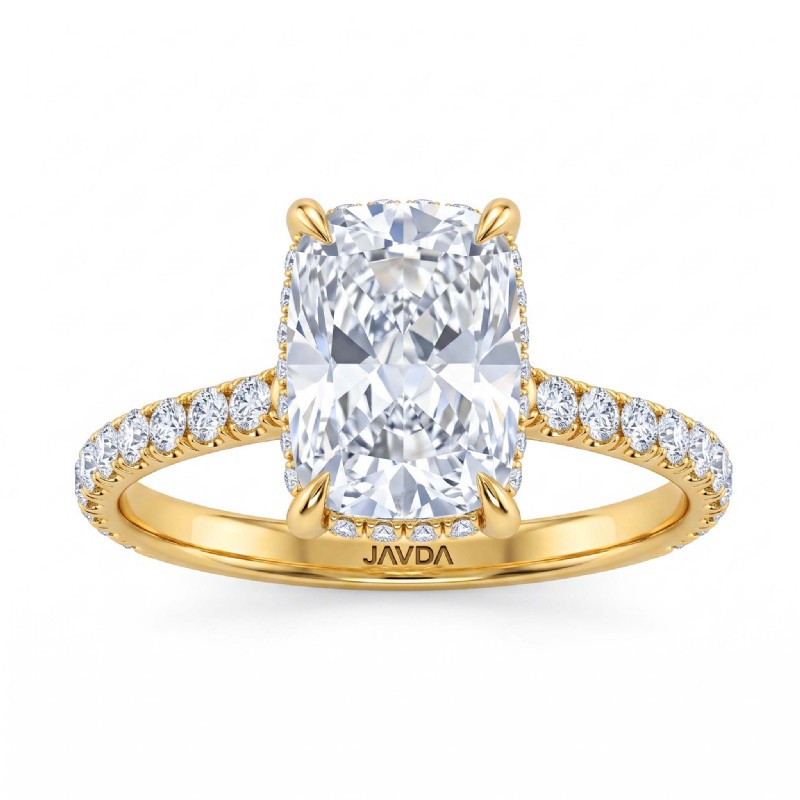  diamond Ring 14k Gold Yellow