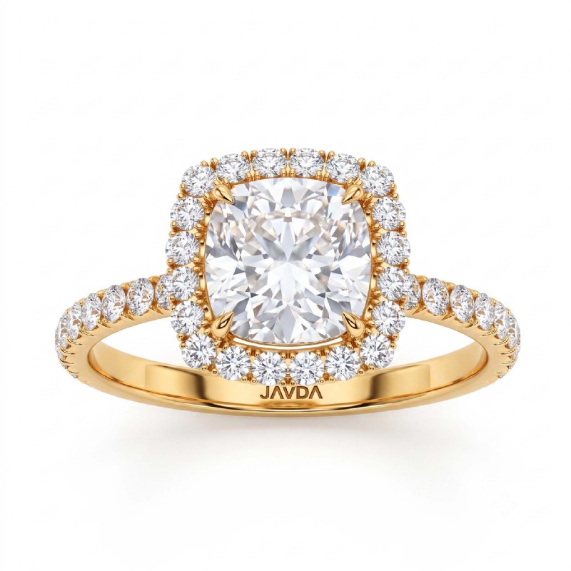  diamond Ring 14k Gold Yellow