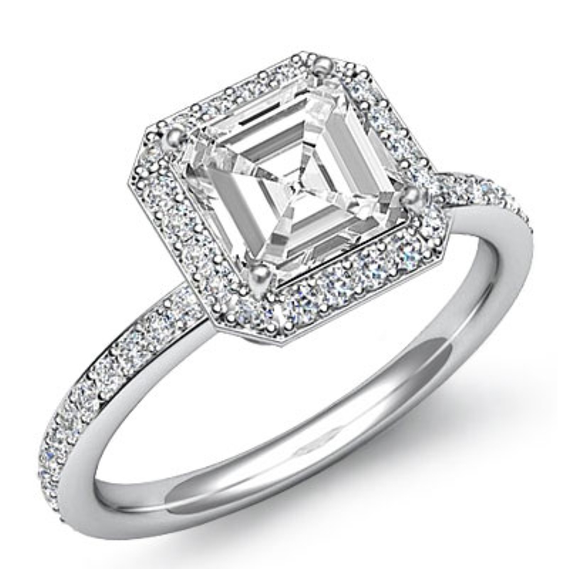  diamond Ring 14k Gold White