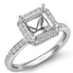 14k White Gold, 3.91gm