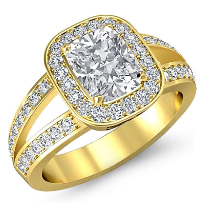  diamond Ring 14k Gold Yellow