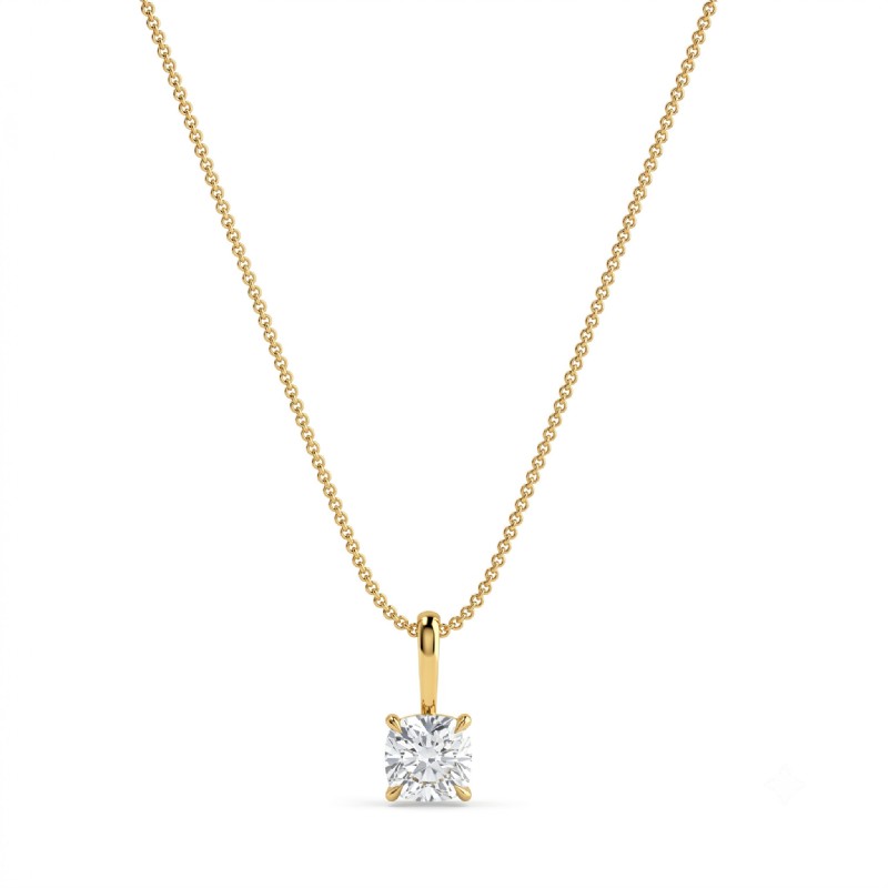  diamond Pendant 14k Gold Yellow