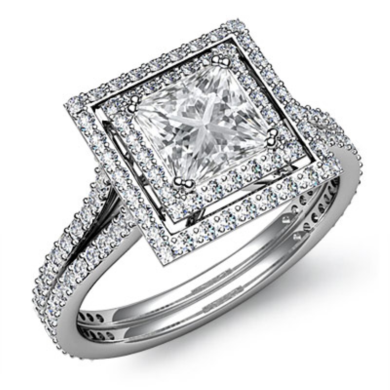  diamond Ring 14k Gold White