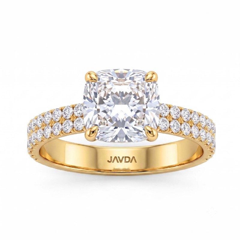  diamond Ring 14k Gold Yellow