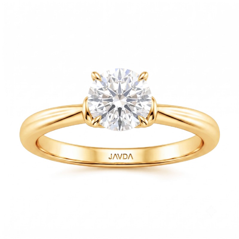  diamond Ring 14k Gold Yellow