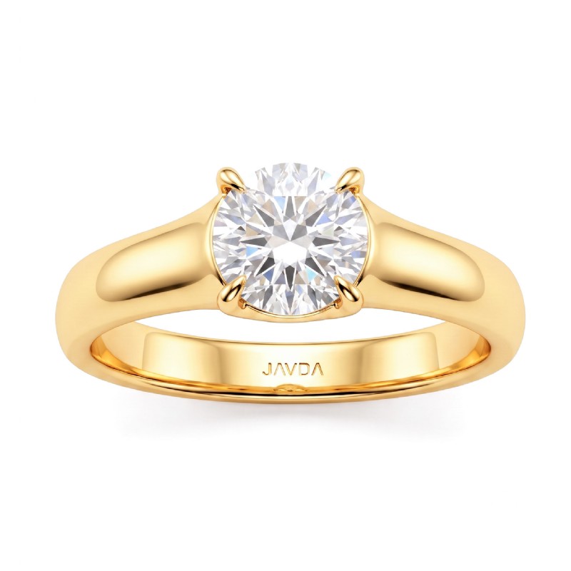  diamond Ring 14k Gold Yellow