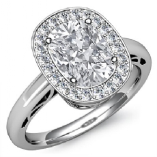 Halo Sidestone Filigree diamond Hot Deals 14k Gold White