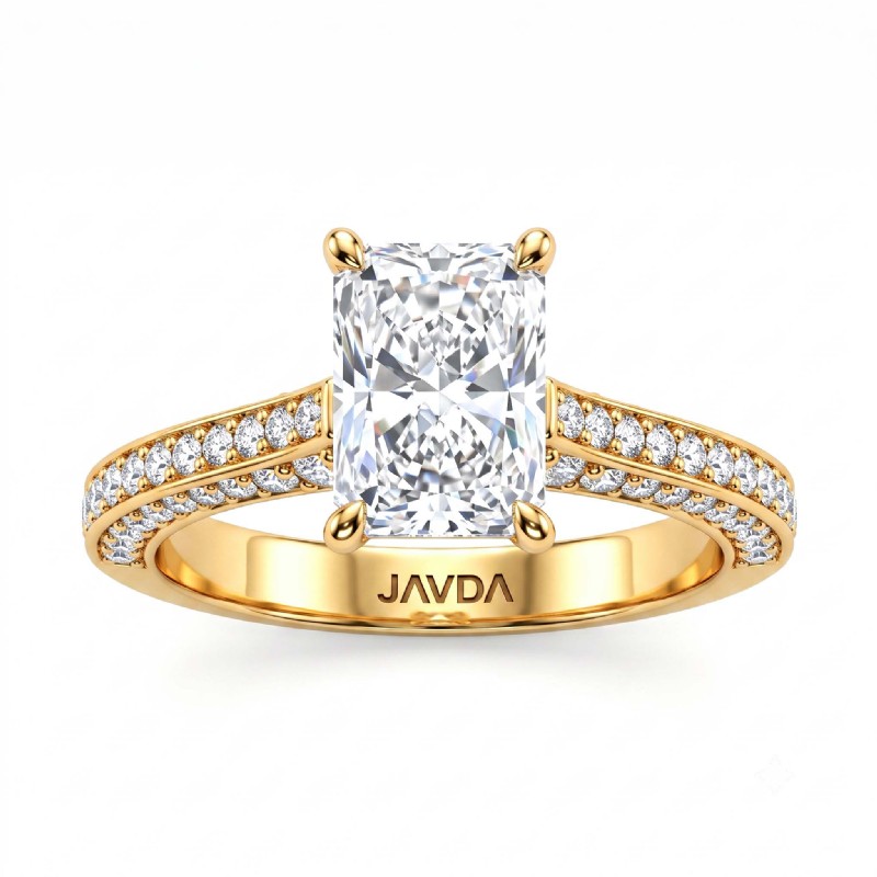 diamond Ring 14k Gold Yellow