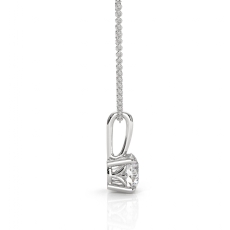  diamond Pendant 14k Gold White