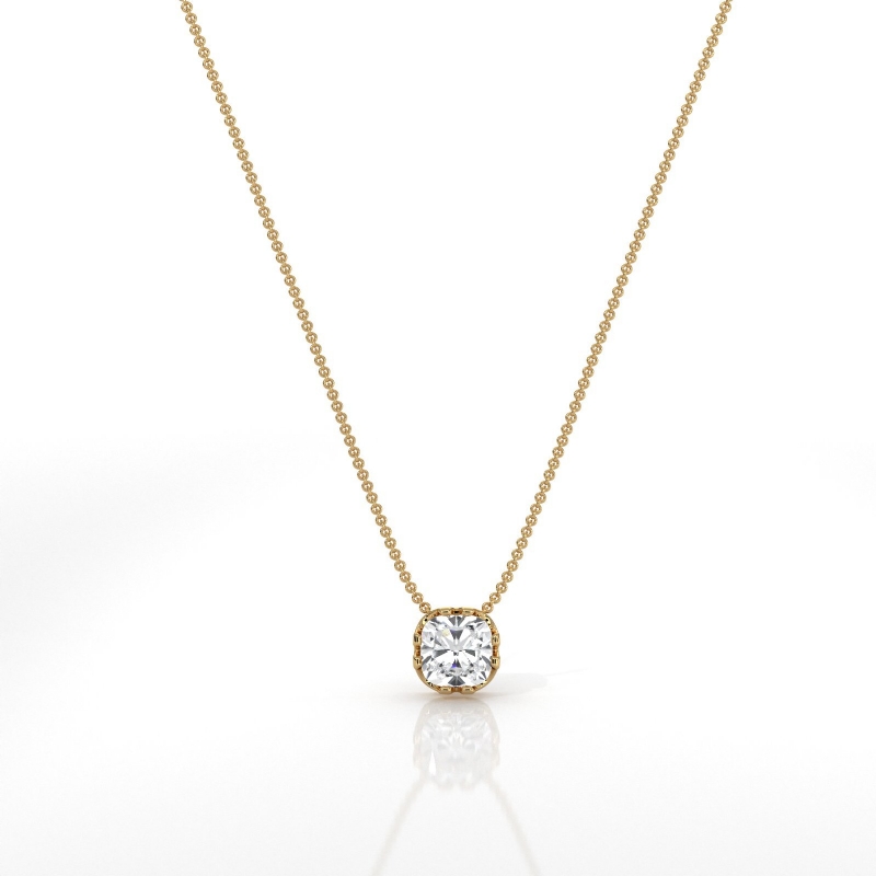 diamond Pendant 14k Gold Yellow
