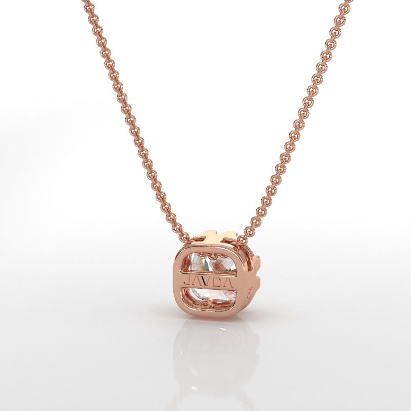  diamond Pendant 18k Rose Gold