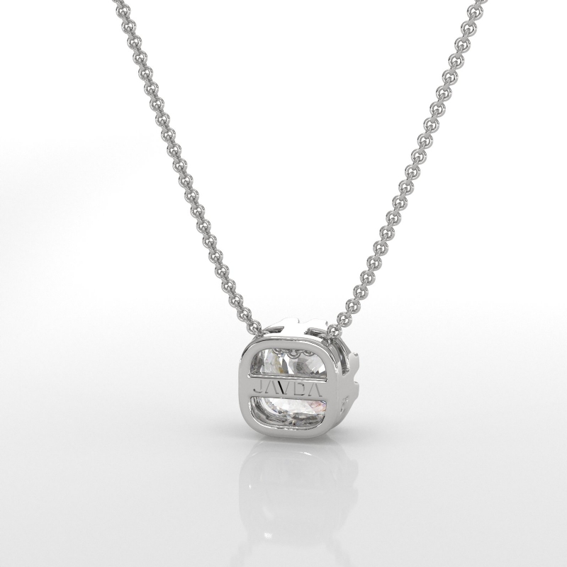  diamond Pendant 14k Gold White