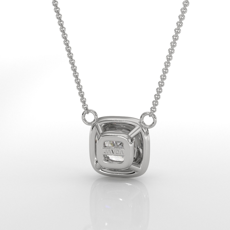  diamond Pendant 14k Gold White