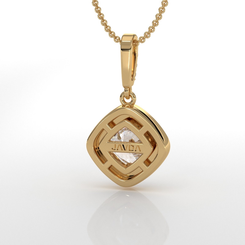  diamond Pendant 14k Gold Yellow