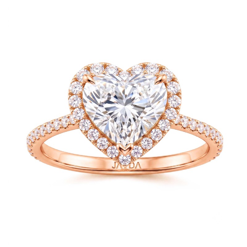  diamond Ring 14k Rose Gold