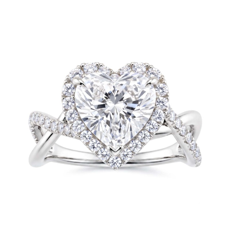  diamond Ring 14k Gold White