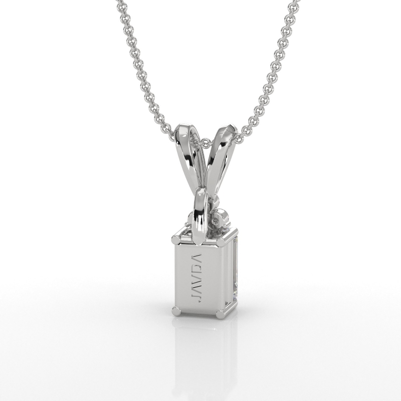  diamond Pendant 14k Gold White