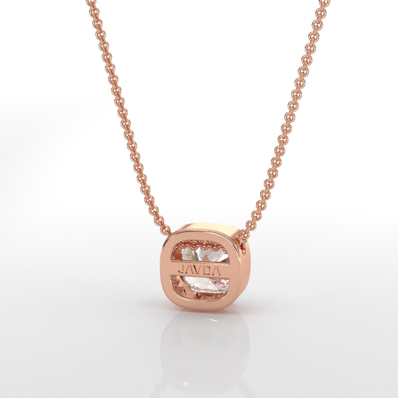  diamond Pendant 18k Rose Gold