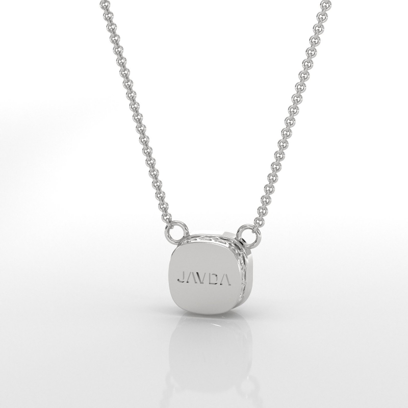  diamond Pendant 14k Gold White