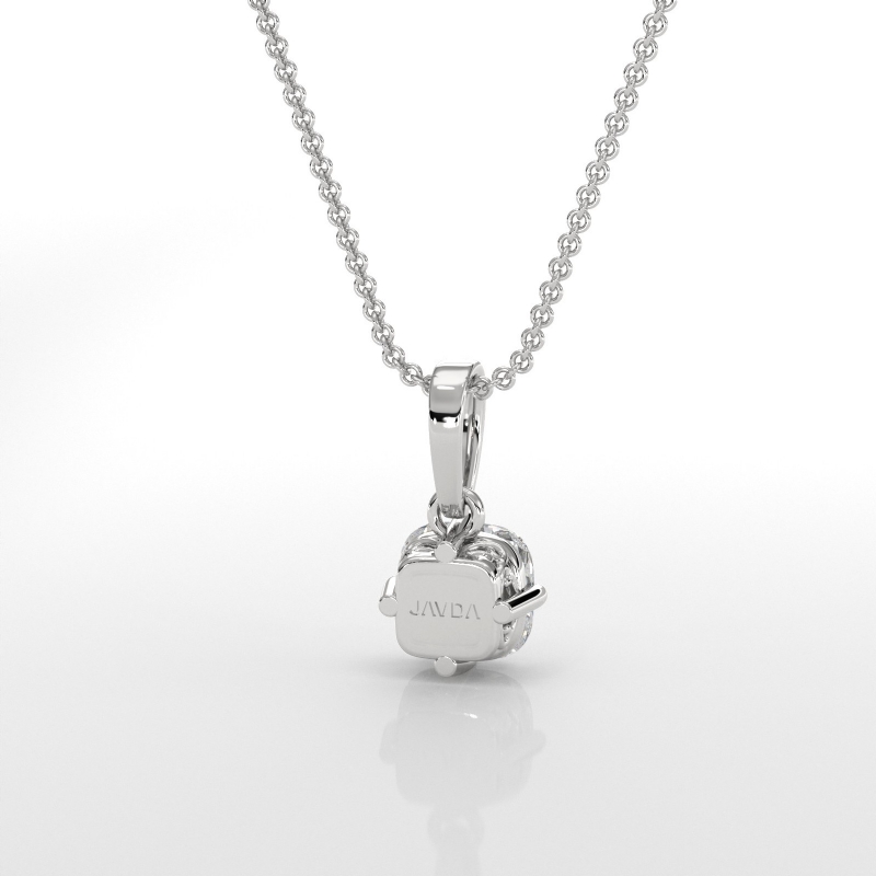  diamond Pendant 14k Gold White