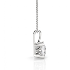  diamond Pendant 14k Gold White