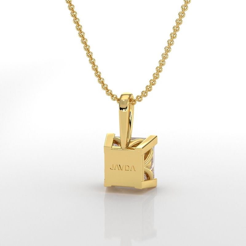  diamond Pendant 14k Gold Yellow