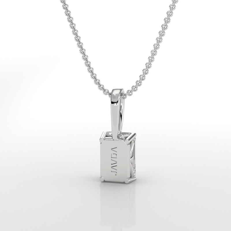  diamond Pendant 14k Gold White