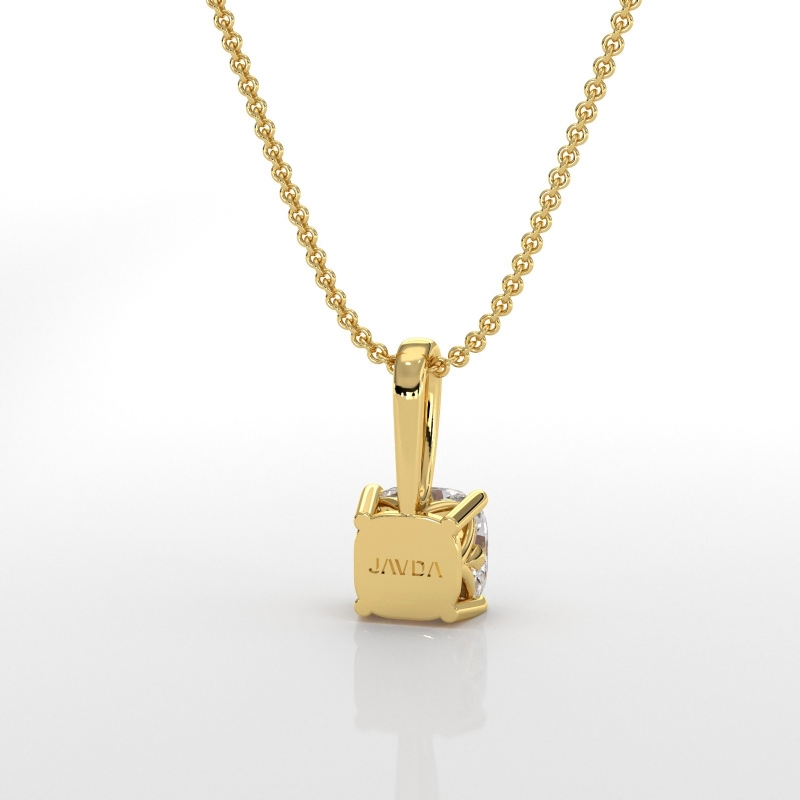  diamond Pendant 14k Gold Yellow