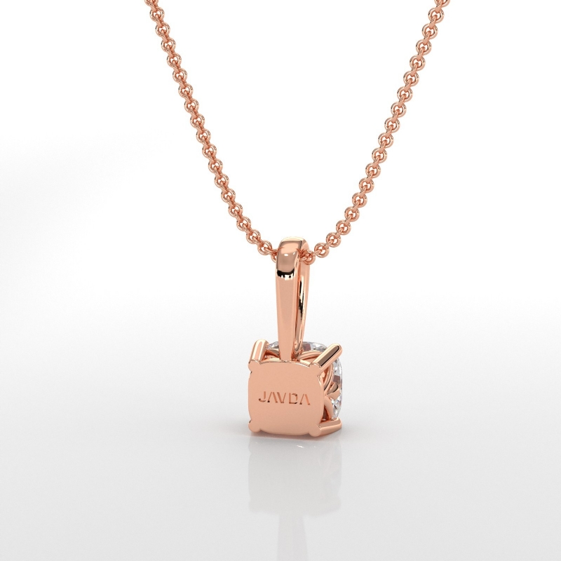  diamond Pendant 18k Rose Gold