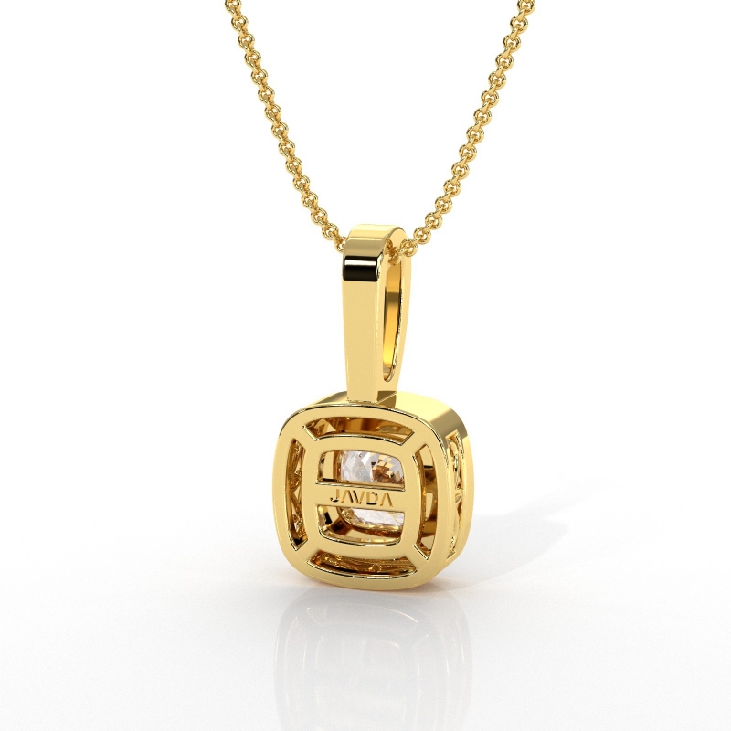  diamond Pendant 14k Gold Yellow