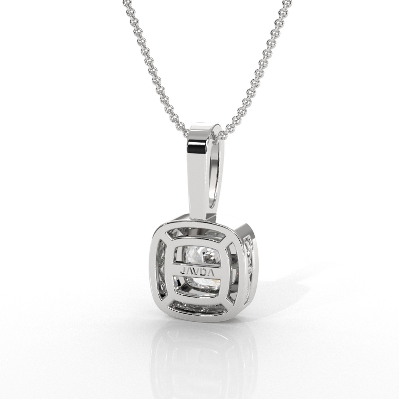  diamond Pendant 14k Gold White