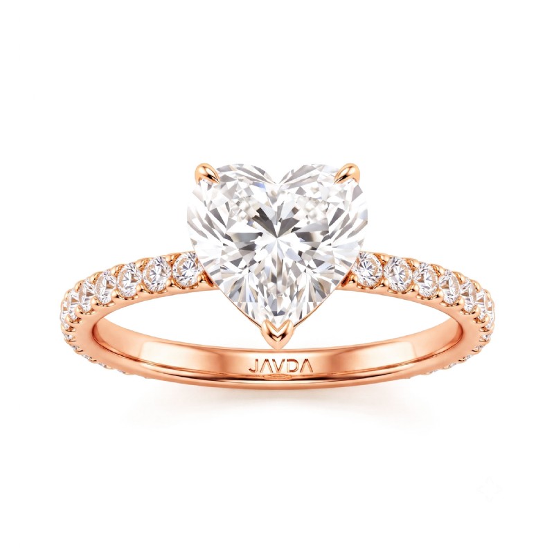  diamond Ring 14k Rose Gold