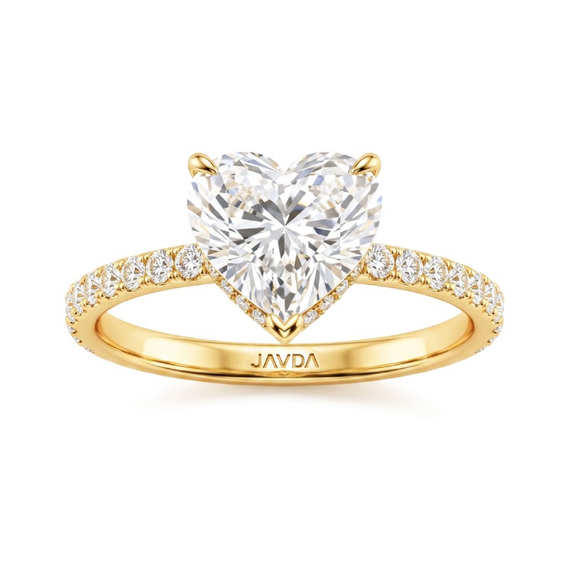  diamond Ring 14k Gold Yellow